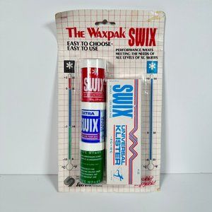 NWT Vintage 1985 Swix Ski Wax Klister Set